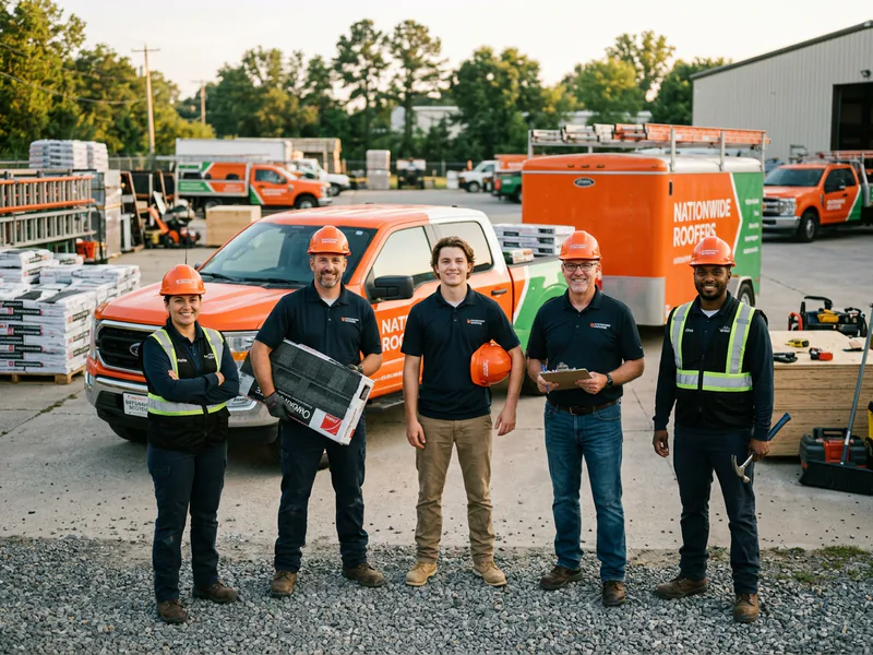 Natiowide Roofers - roof installation in Leland near me